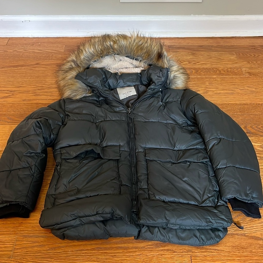 Zara Kid’s Grey Jacket Size 10